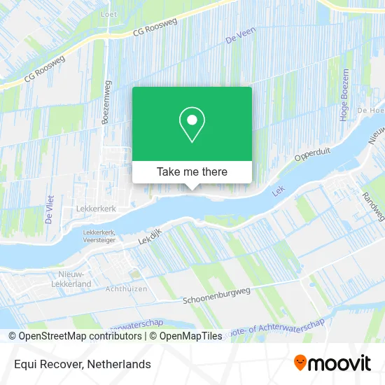 Equi Recover map