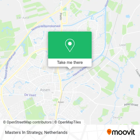 Masters In Strategy map