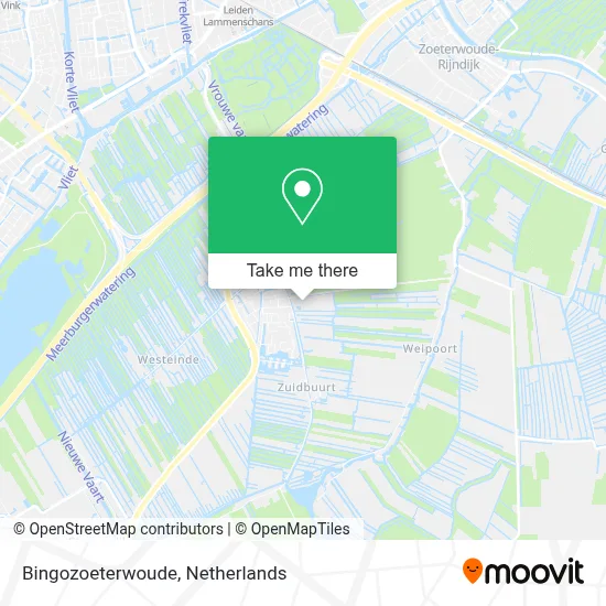 Bingozoeterwoude map