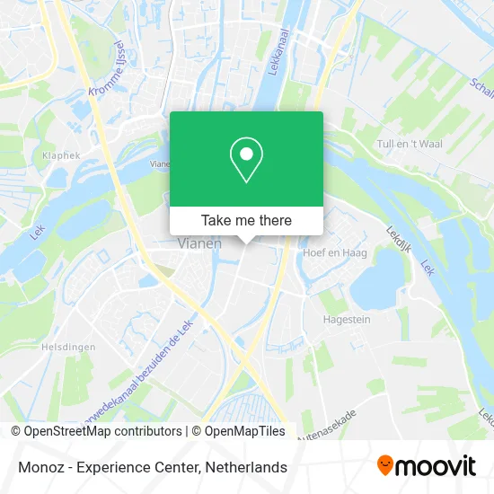 Monoz - Experience Center map