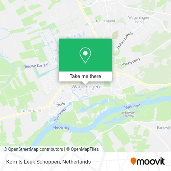 Kom Is Leuk Schoppen map