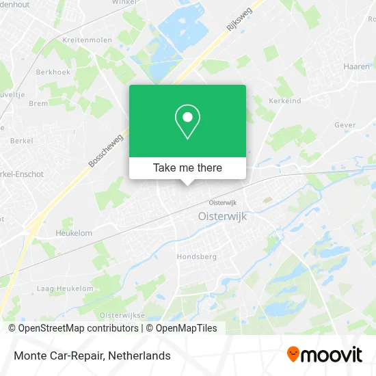 Monte Car-Repair map