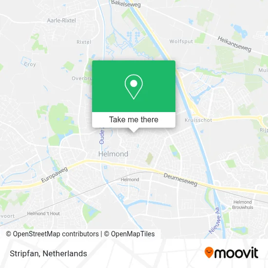 Stripfan map