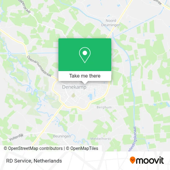 Rd Service map