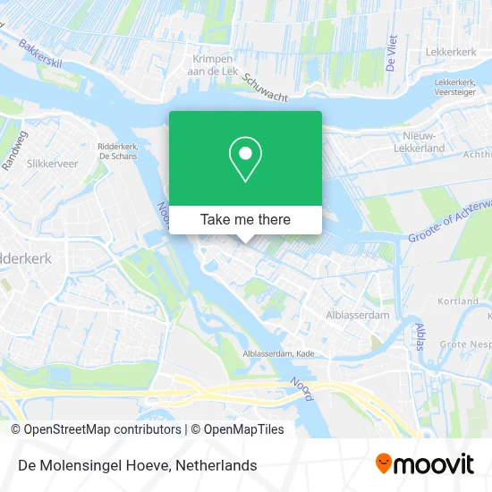 De Molensingel Hoeve map