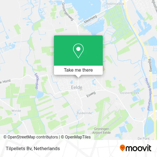 Tilpellets Bv map