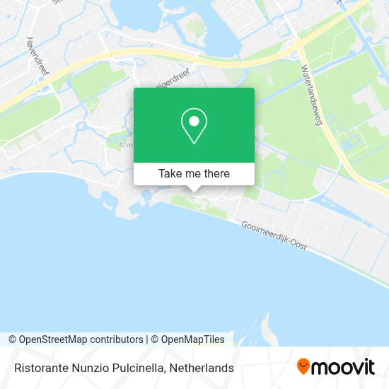 Ristorante Nunzio Pulcinella map