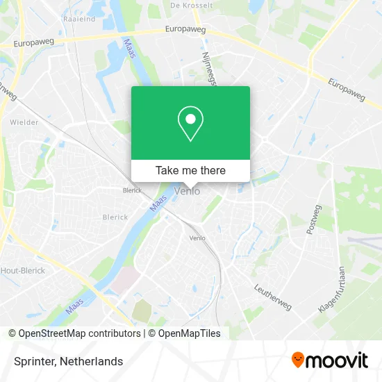 Sprinter map