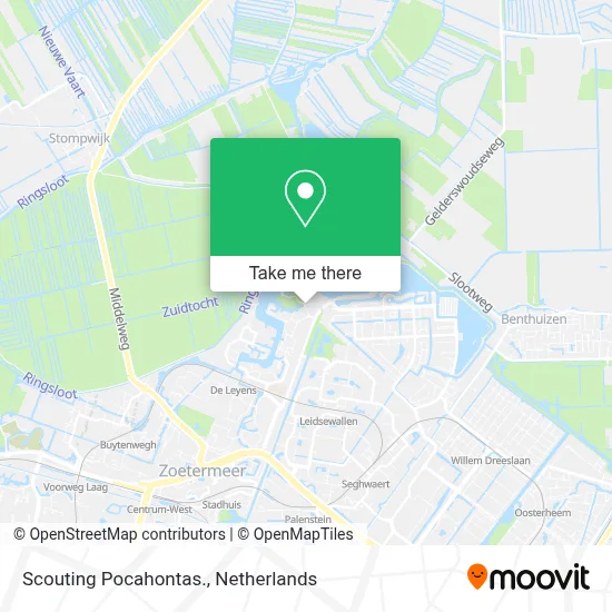 Scouting Pocahontas. map