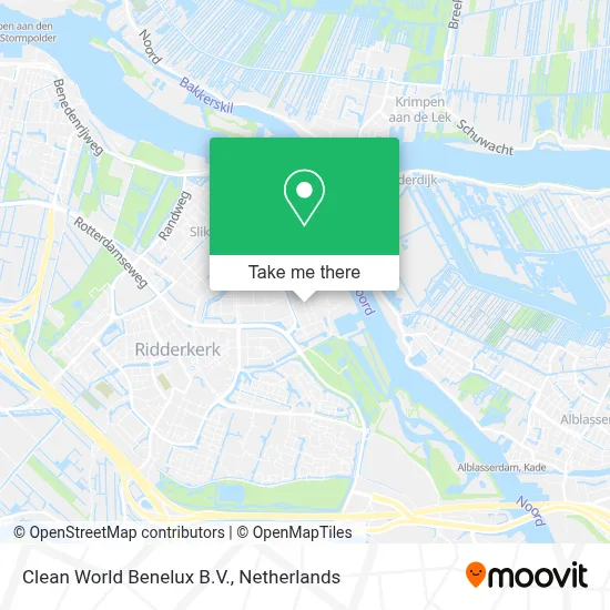 Clean World Benelux B.V. Karte