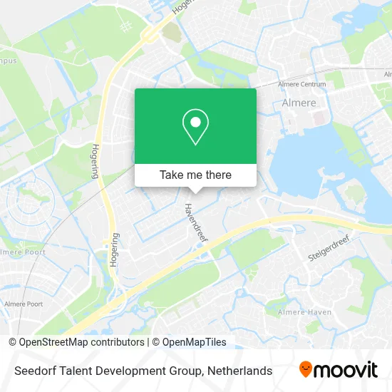 Seedorf Talent Development Group map