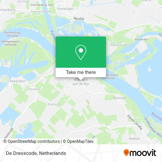 De Dresscode map