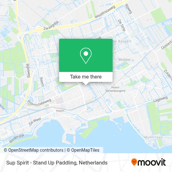 Sup Spirit - Stand Up Paddling map