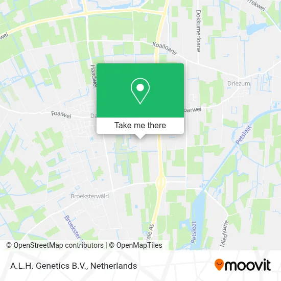 A.L.H. Genetics B.V. map