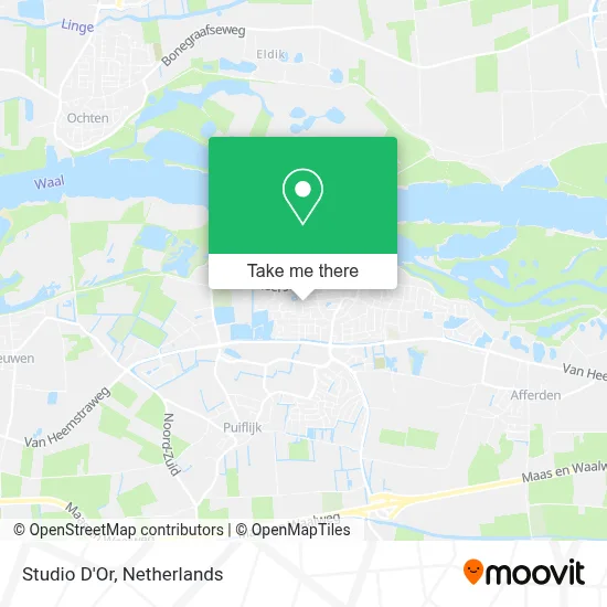Studio D'Or map