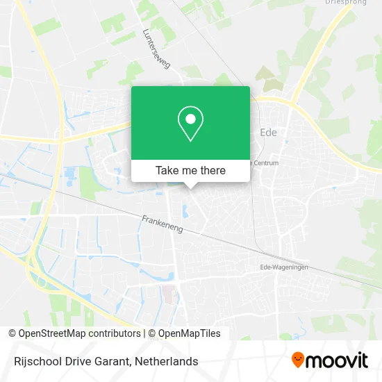 Rijschool Drive Garant Karte