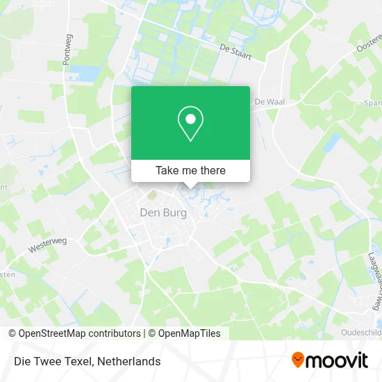Die Twee Texel map