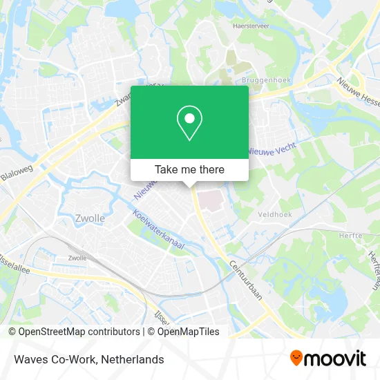 Waves Co-Work map