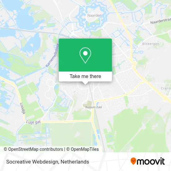 Socreative Webdesign map