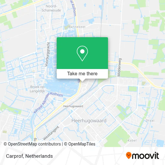 Carprof map