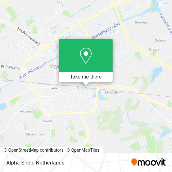 Alpha-Shop map