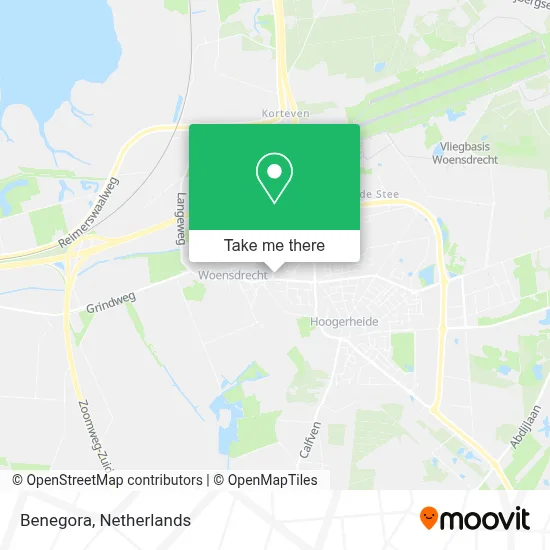 Benegora map