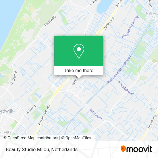 Beauty Studio Milou map