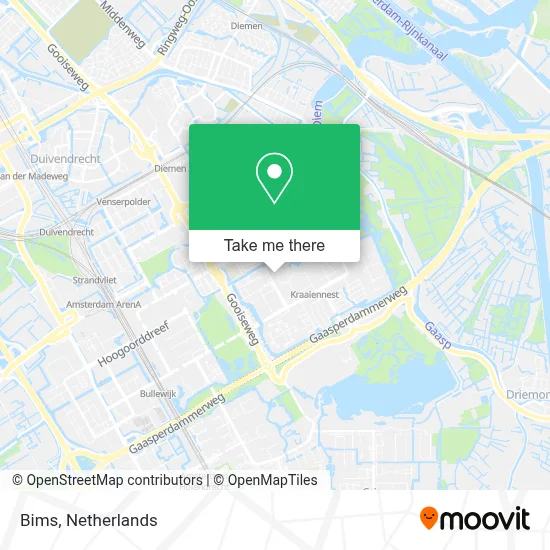 Bims map