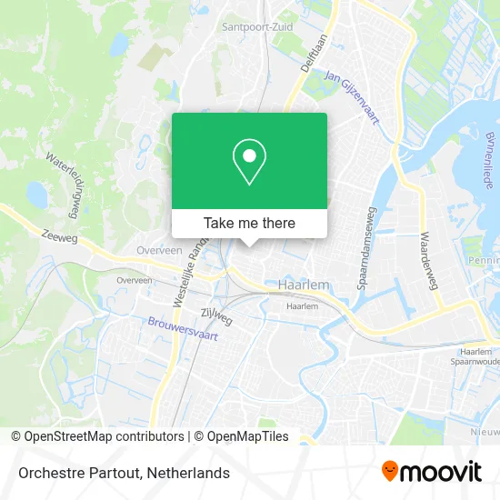 Orchestre Partout map