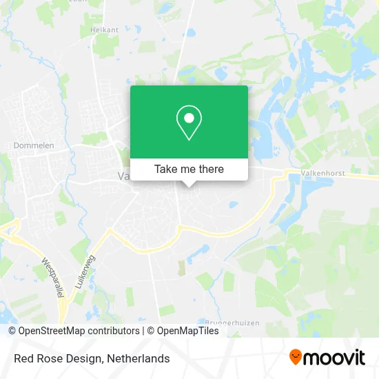 Red Rose Design map