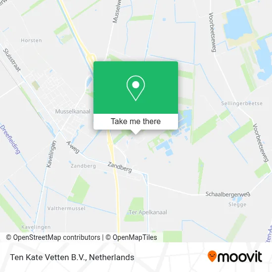 Ten Kate Vetten B.V. map