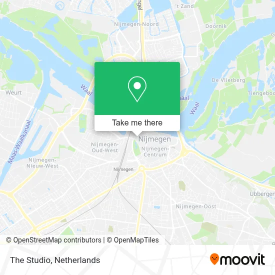 De Studio map