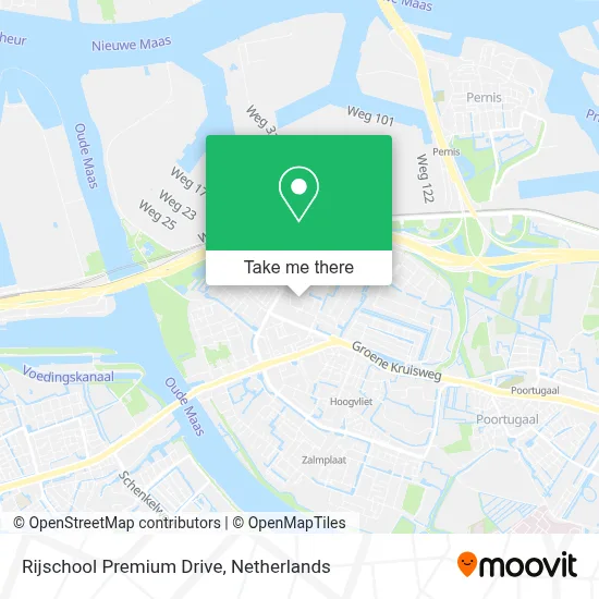Rijschool Premium Drive map