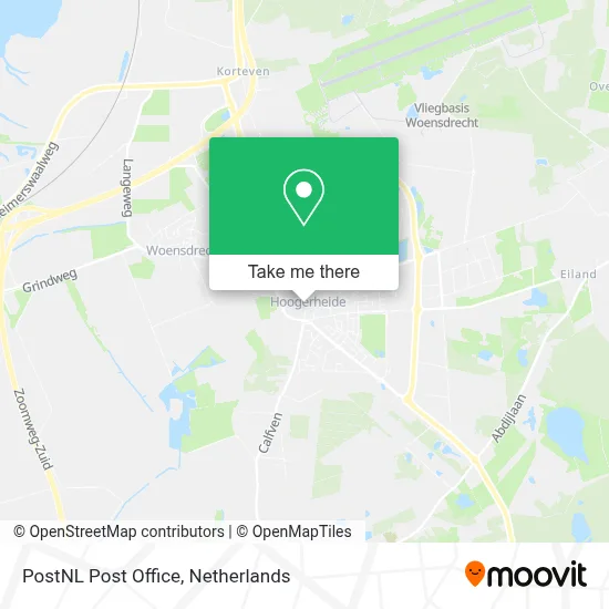 Postnl Postkantoor map