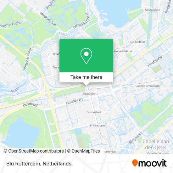 Blu Rotterdam map