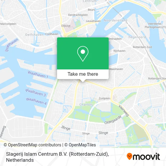 Slagerij Islam Centrum B.V. (Rotterdam-Zuid) map
