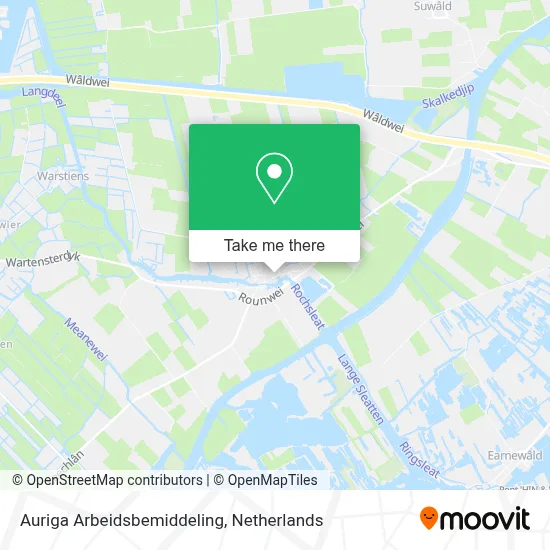 Auriga Arbeidsbemiddeling map
