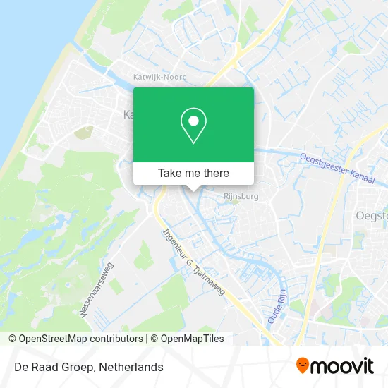 De Raad Groep Karte