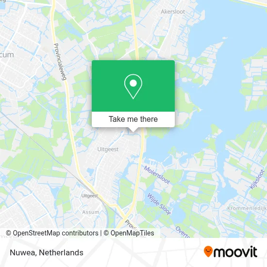 Nuwea map