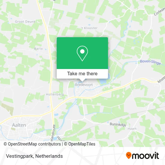 Vestingpark map
