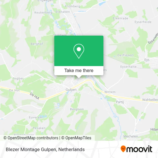 Blezer Montage Gulpen map