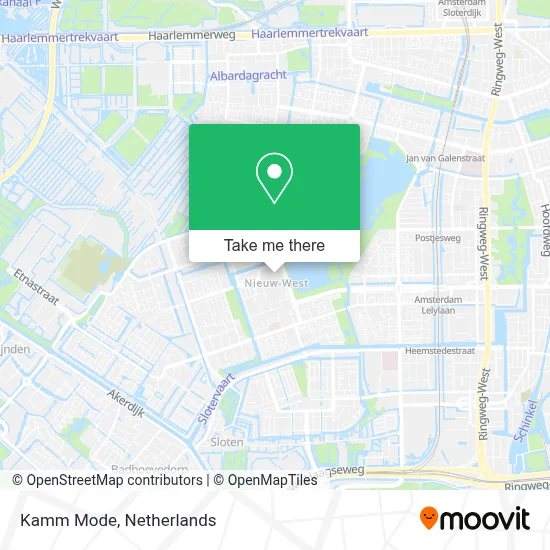 Kamm Mode map