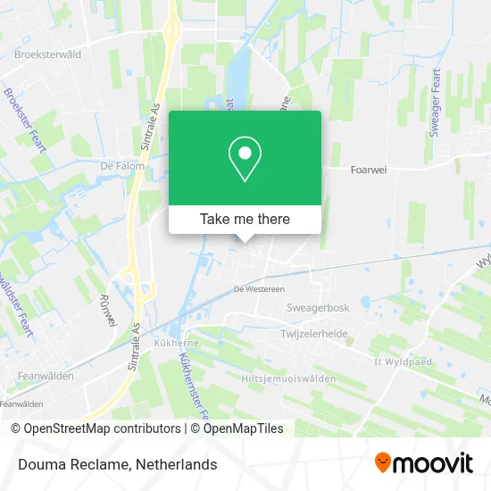 Douma Reclame map