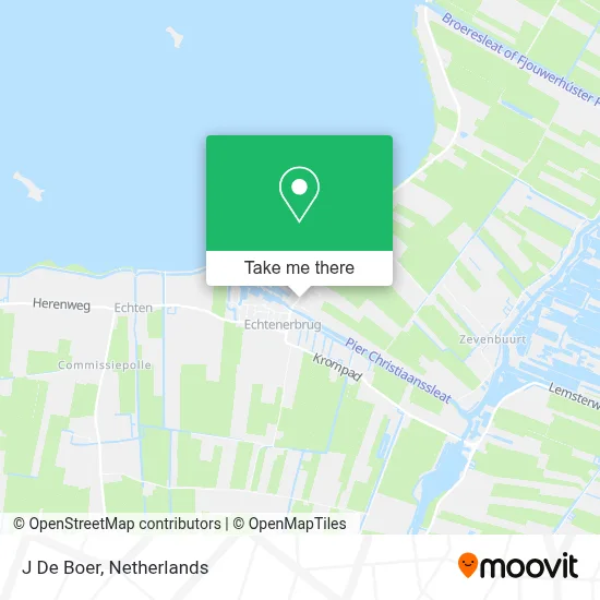 J De Boer map