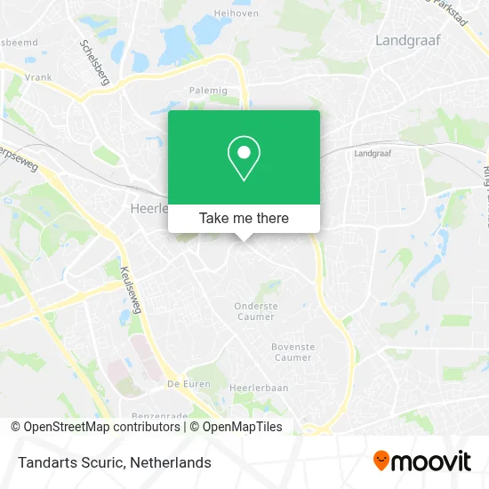 Tandarts Scuric map
