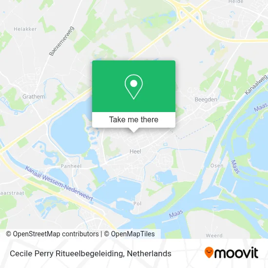 Cecile Perry Ritueelbegeleiding map
