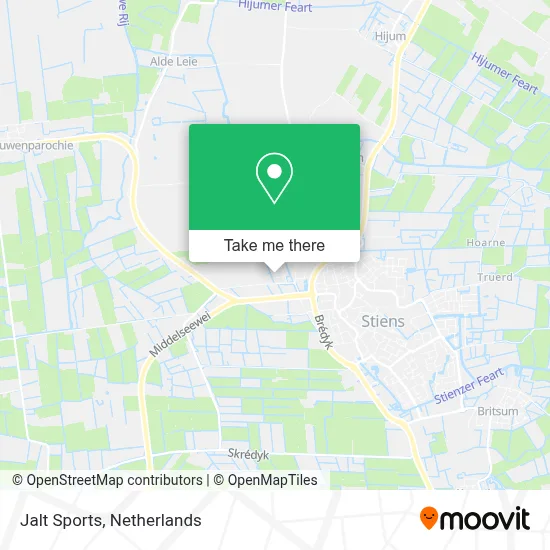 Jalt Sports map