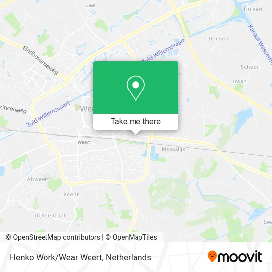Henko Work/Wear Weert map
