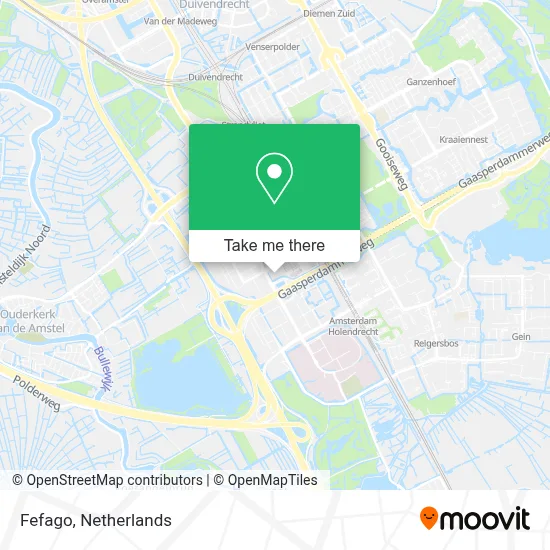Fefago map