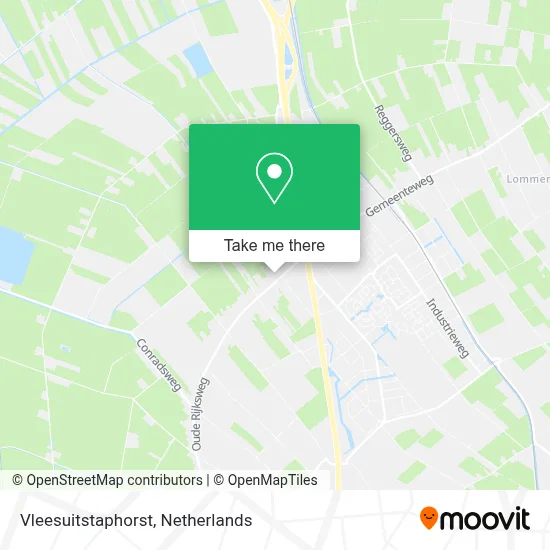 Vleesuitstaphorst map
